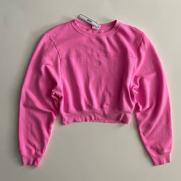 PINK Victoria's Secret Sweaters - PINK Victoria's Secret Sweatshirt Sweater Pink Cropped Nwt Small S
